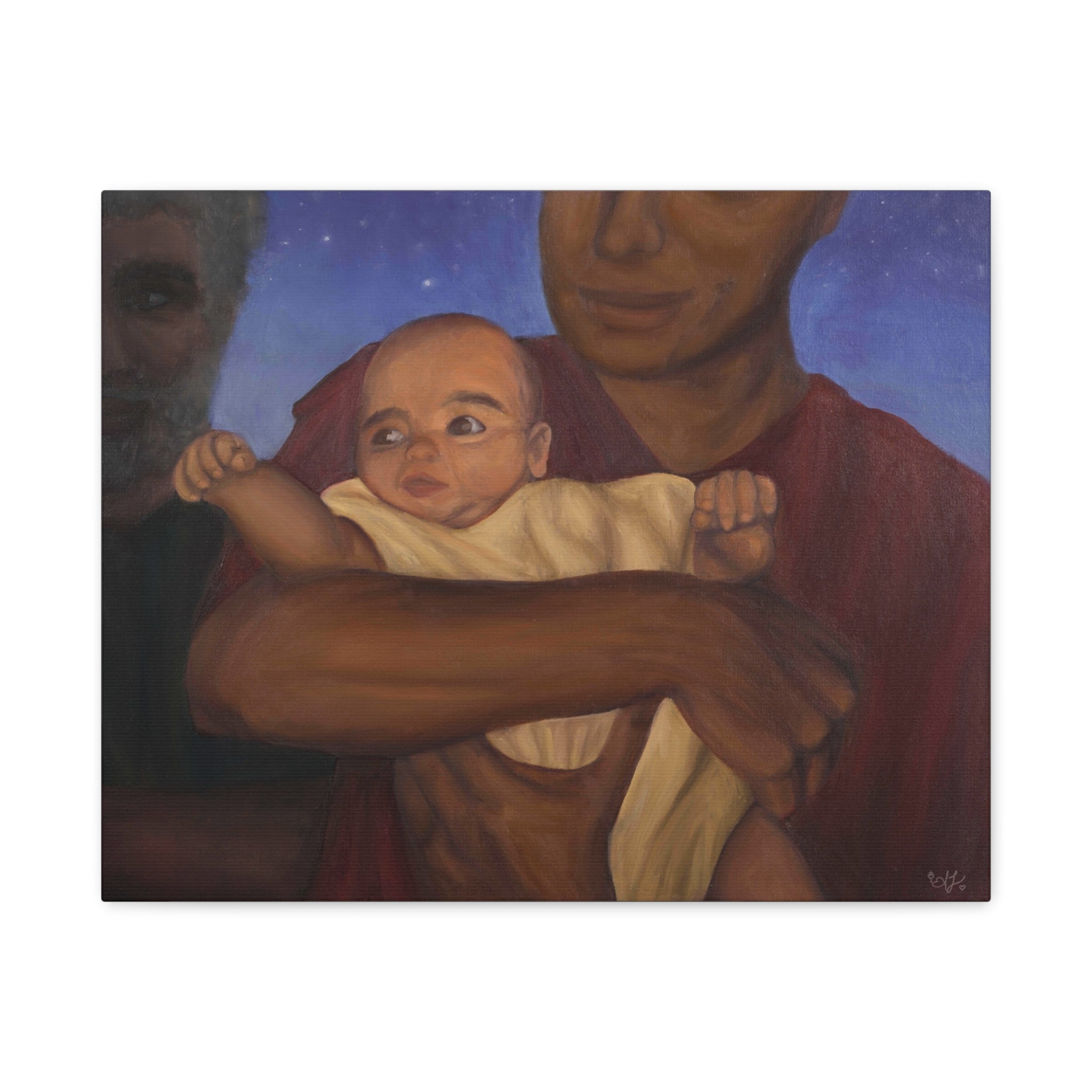 'More Than the Stars in the Sky' Print on Canvas