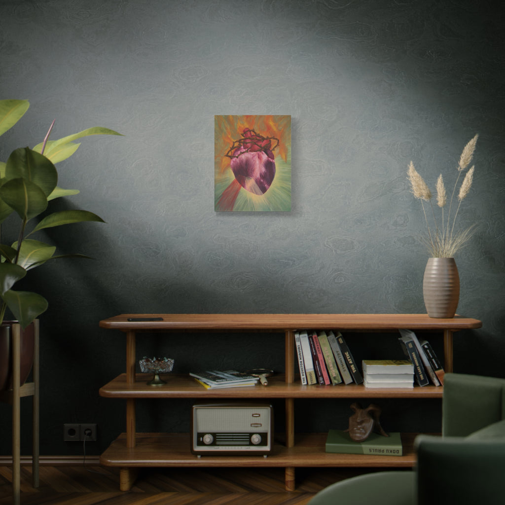 'Sacred Heart' Print on Canvas