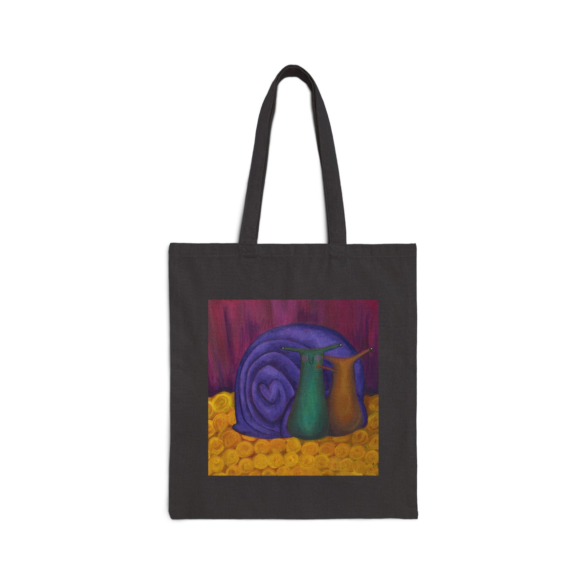"Let's Run Away Together" Canvas Tote Bag