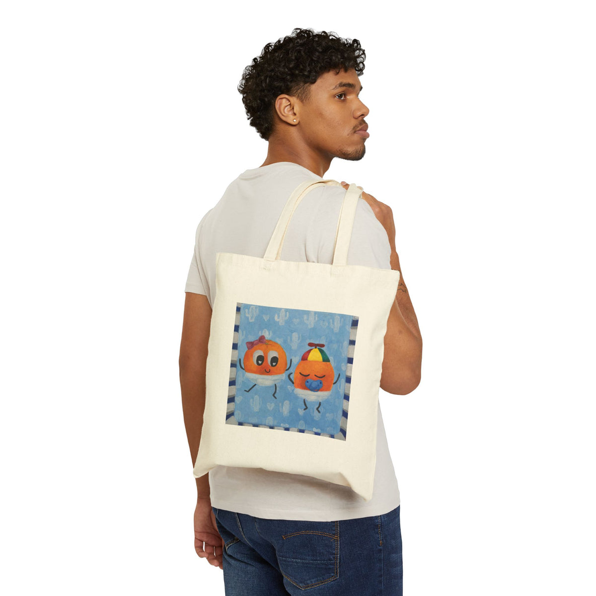'Blessings' Heart Tote Bag