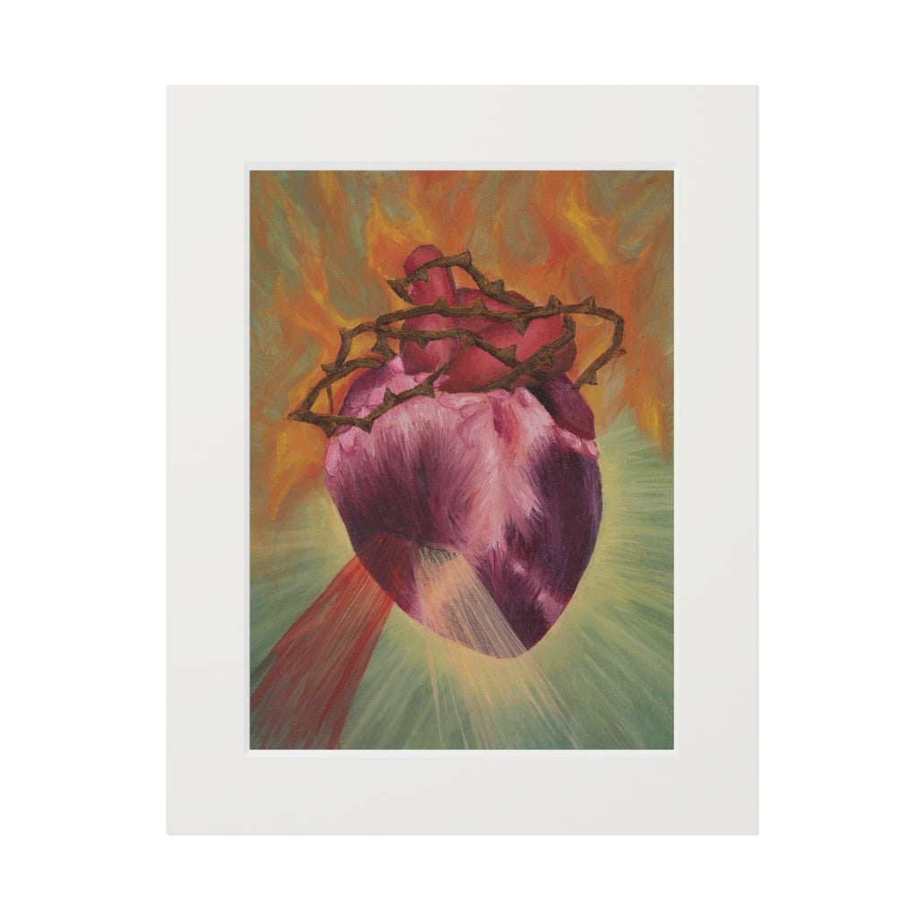'Sacred Heart' Print on Fine Art Paper