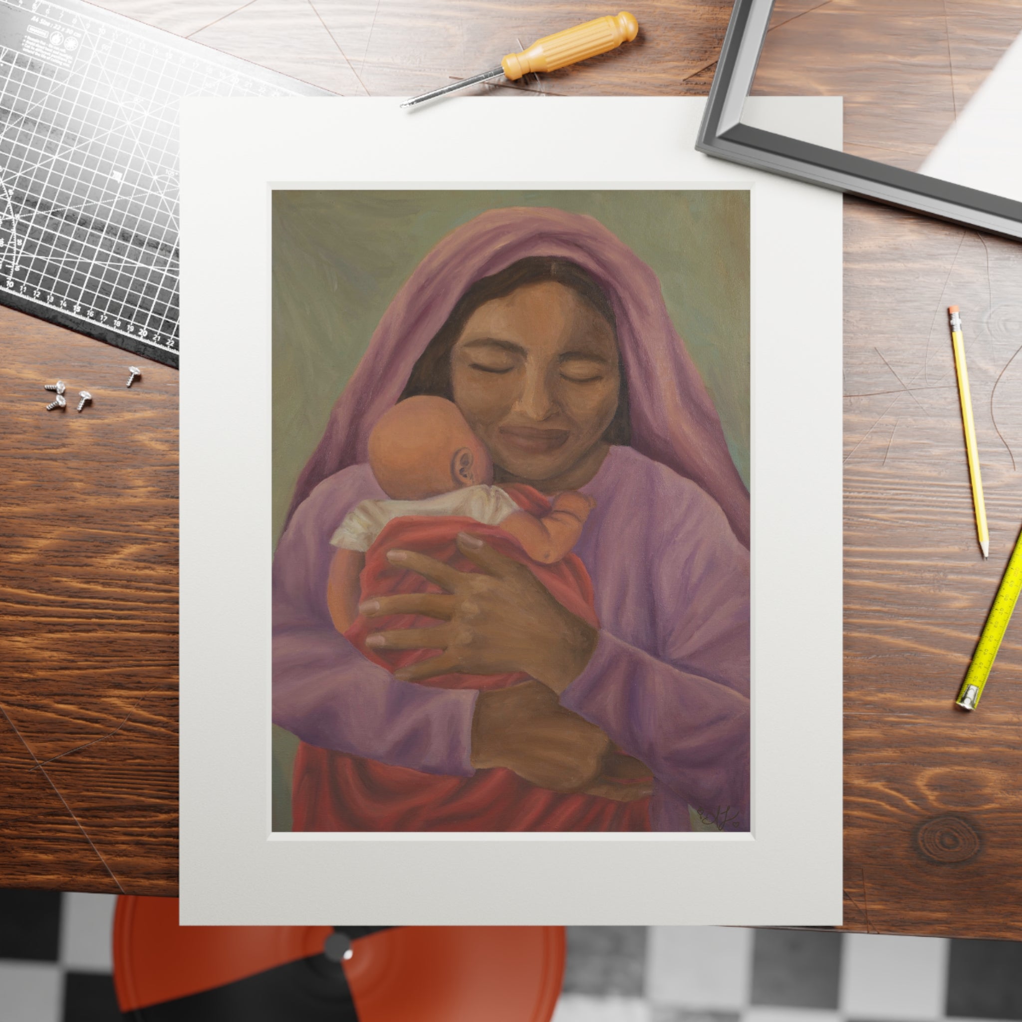 'Blessed Is She' Print on Fine Art Paper