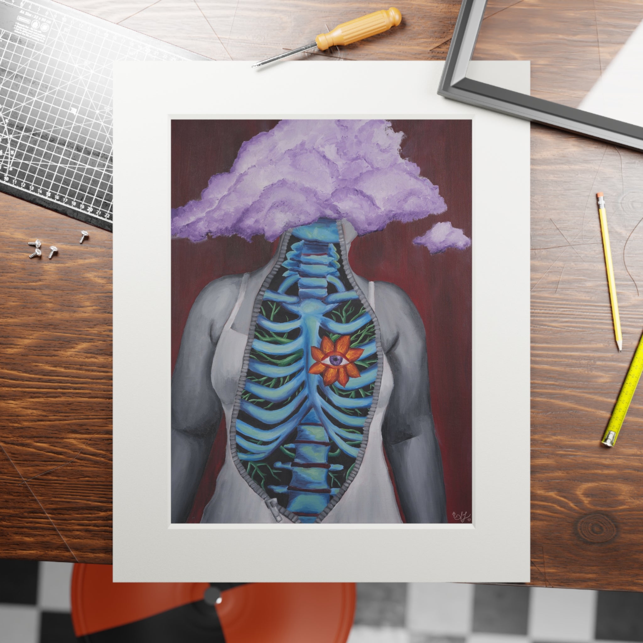 'Sanctified' Print on Fine Art Paper