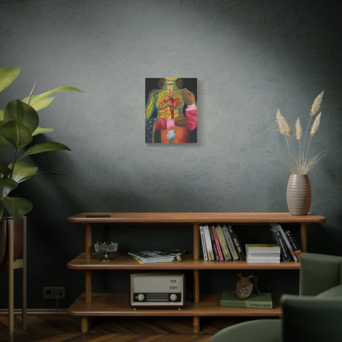 'Corpus Christi, Sáname' Print on Canvas