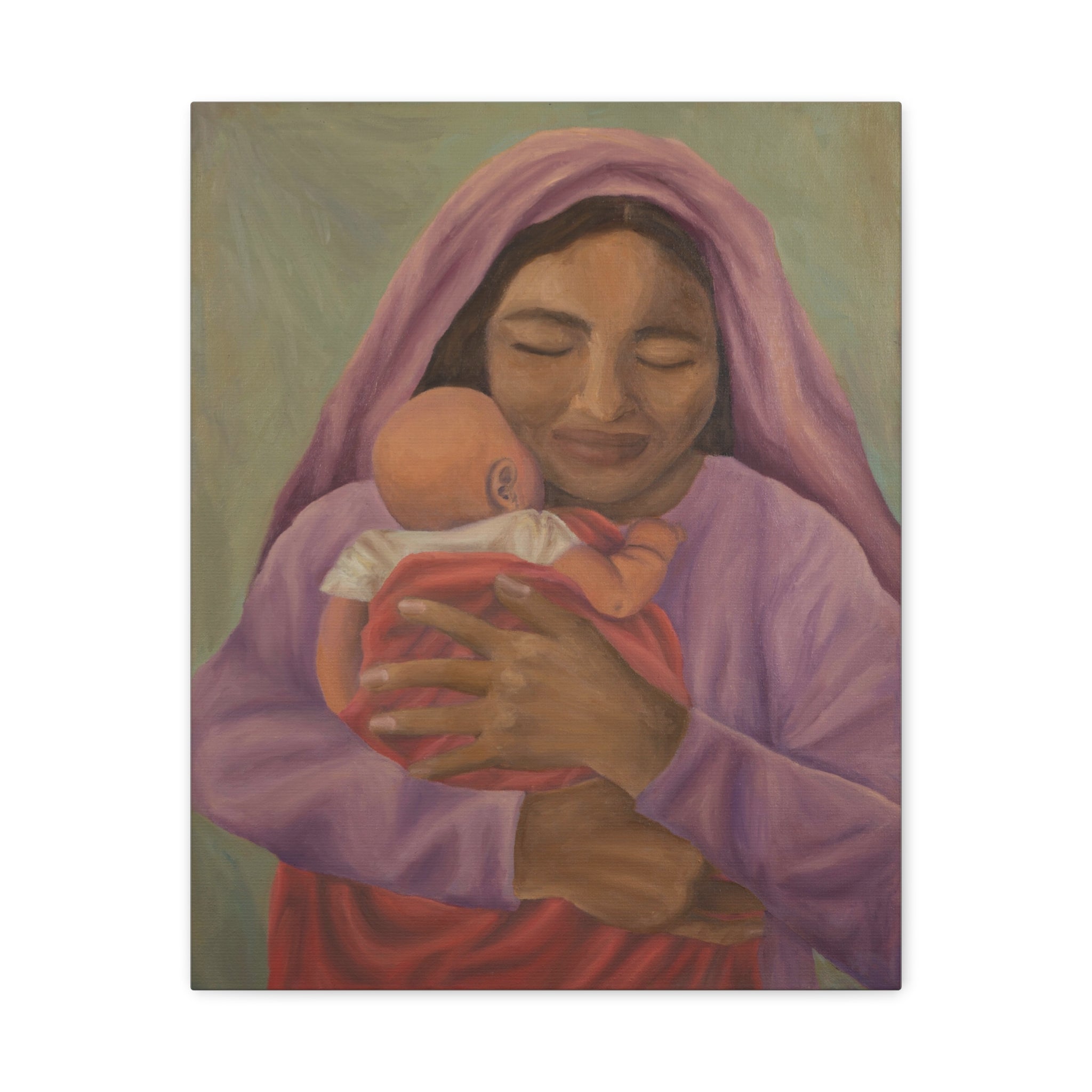 'Virgencita - Blessed is She' Print on Canvas