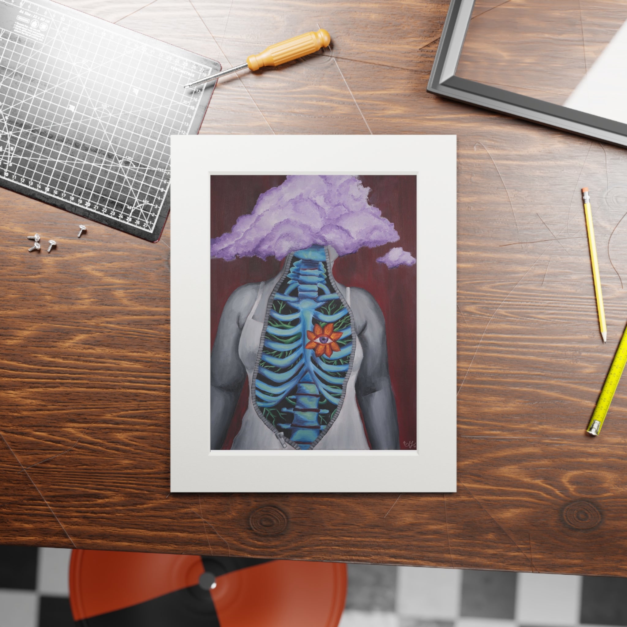 'Sanctified' Print on Fine Art Paper