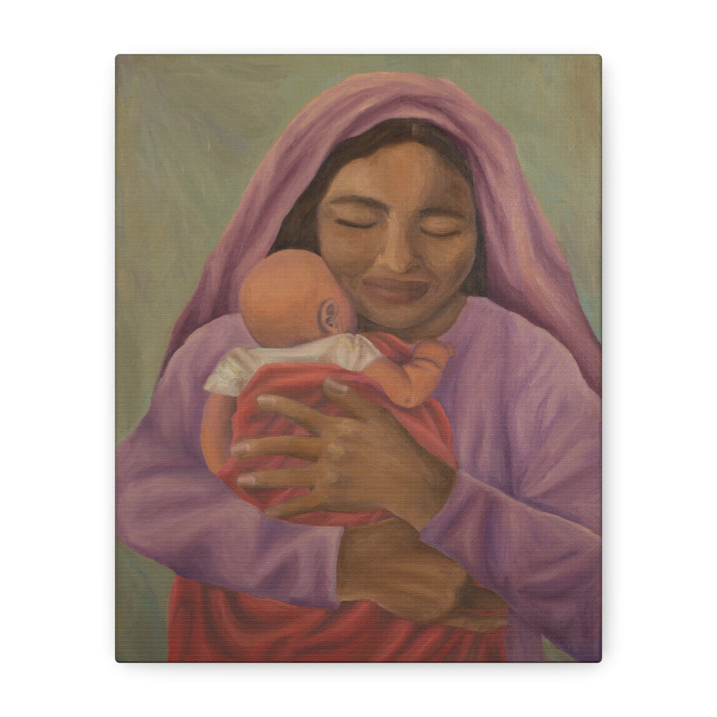 'Virgencita - Blessed is She' Print on Canvas