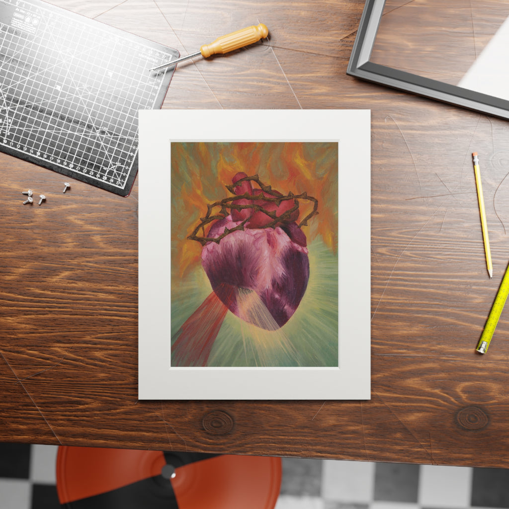 'Sacred Heart' Print on Fine Art Paper
