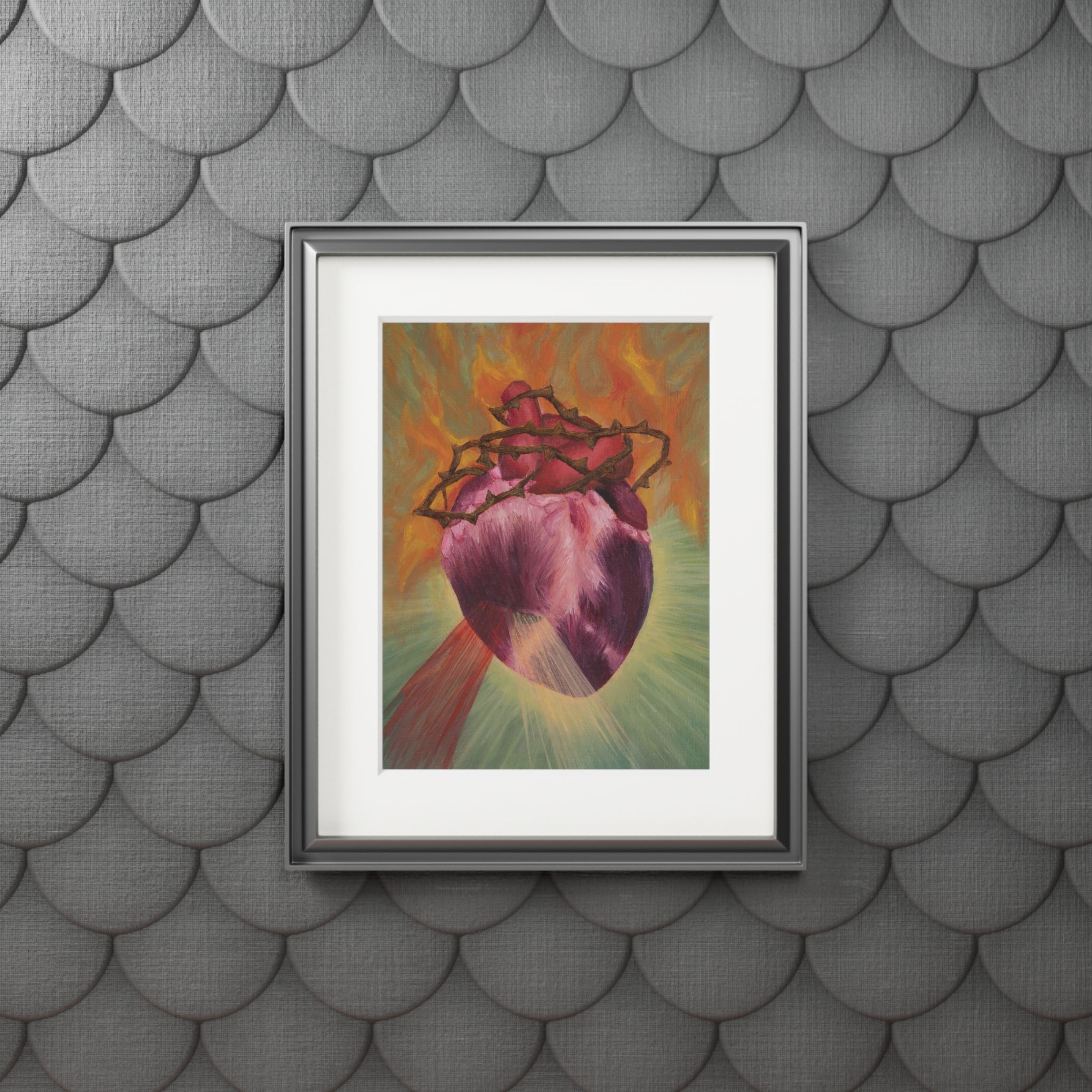 'Sacred Heart' Print on Fine Art Paper