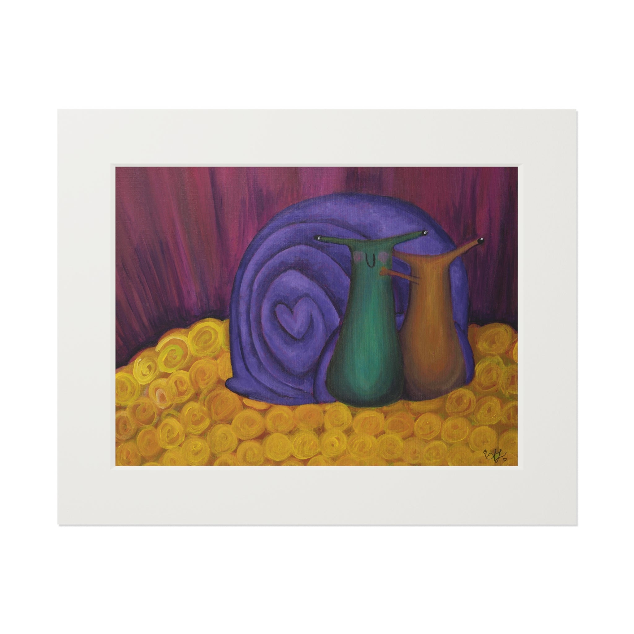 'Let's Run Away Together' Print on Fine Art Paper