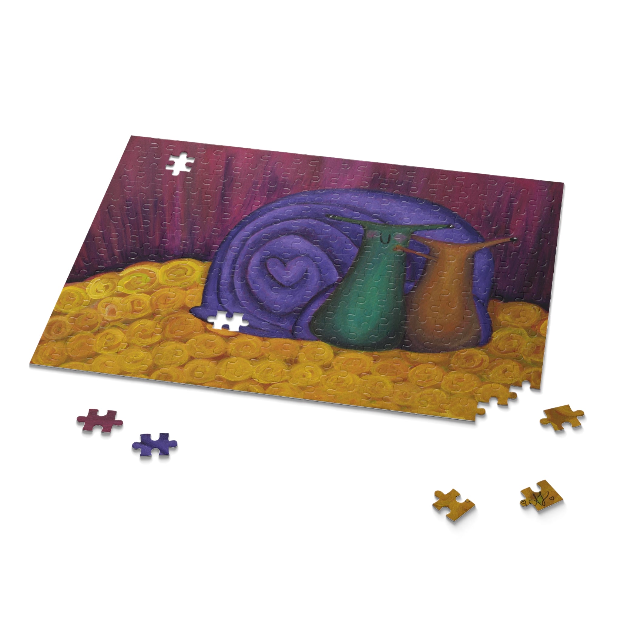 'Let's Run Away Together' Jigsaw Puzzle