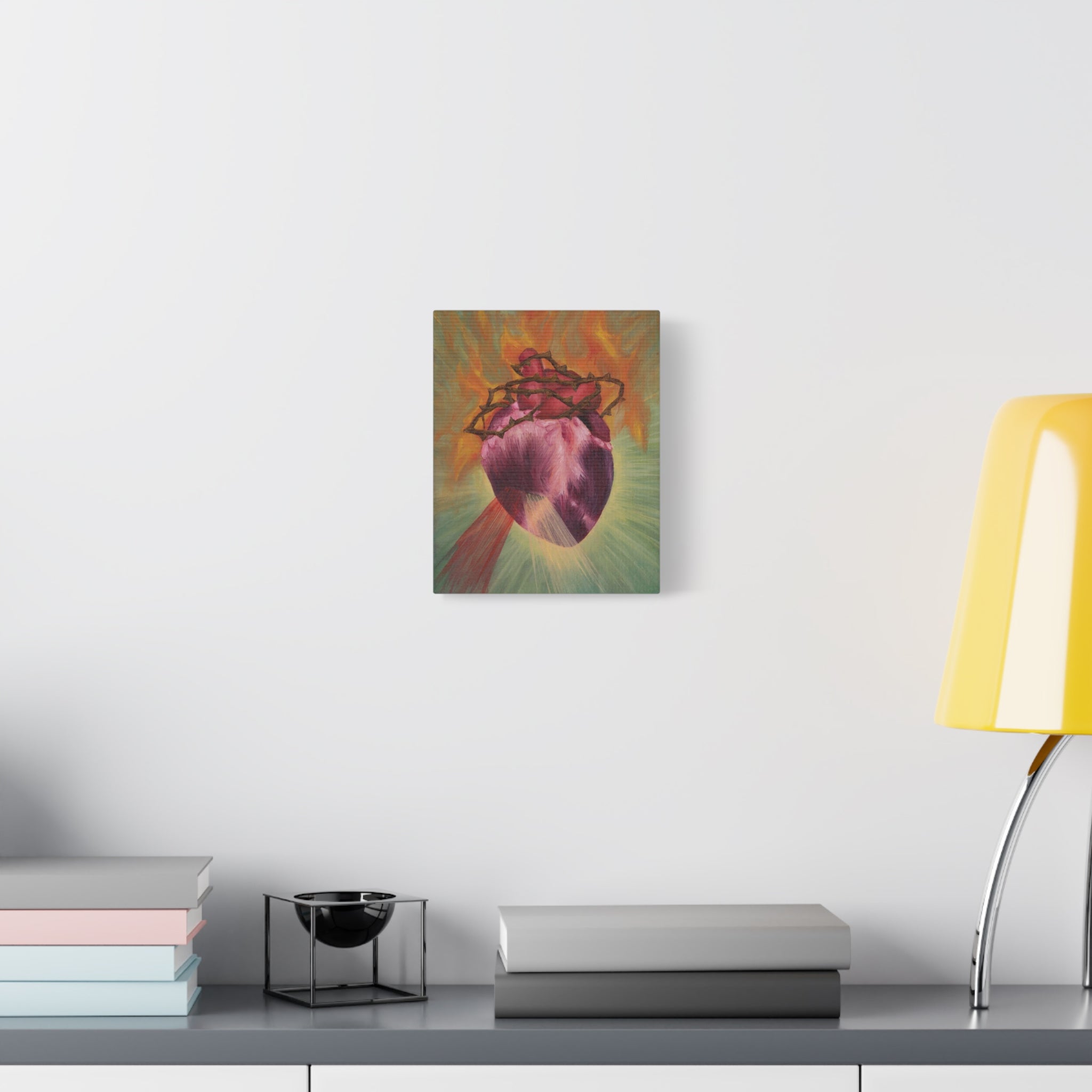 'Sacred Heart' Print on Canvas