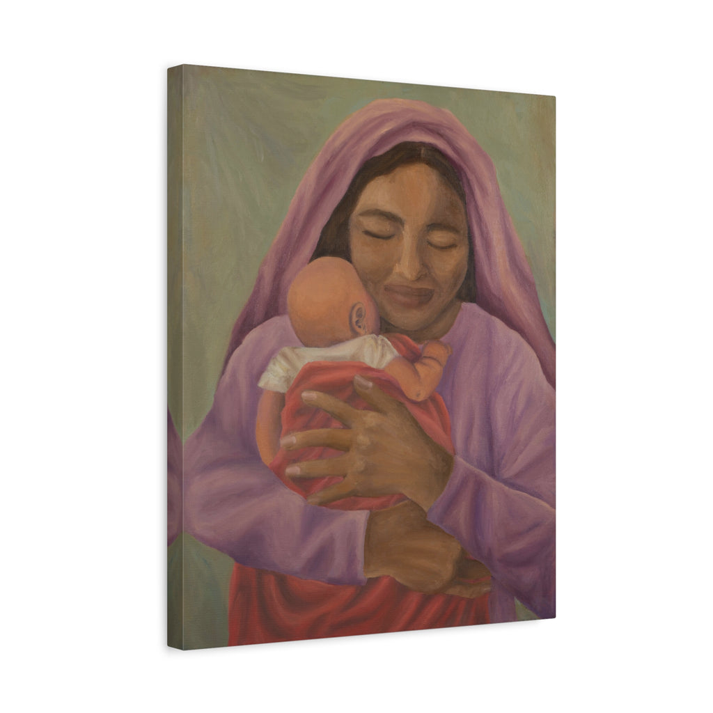 'Virgencita - Blessed is She' Print on Canvas