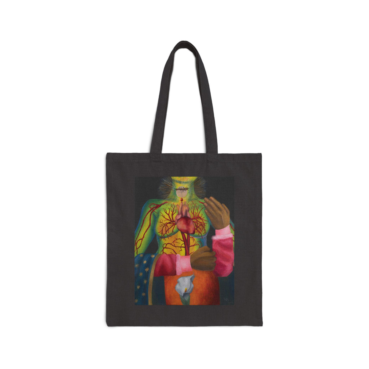 'Corpus Christi, Sáname' Canvas Tote Bag