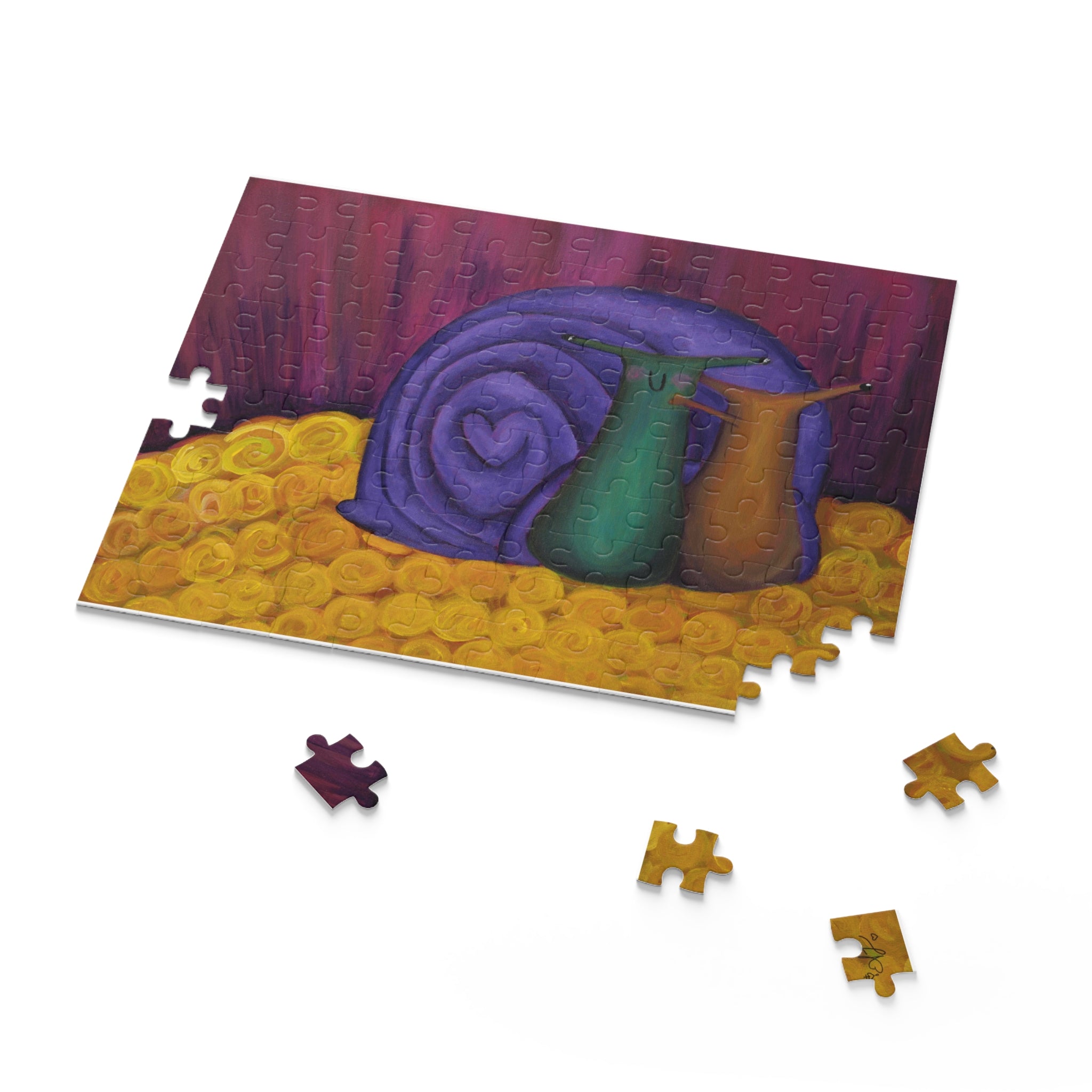 'Let's Run Away Together' Jigsaw Puzzle