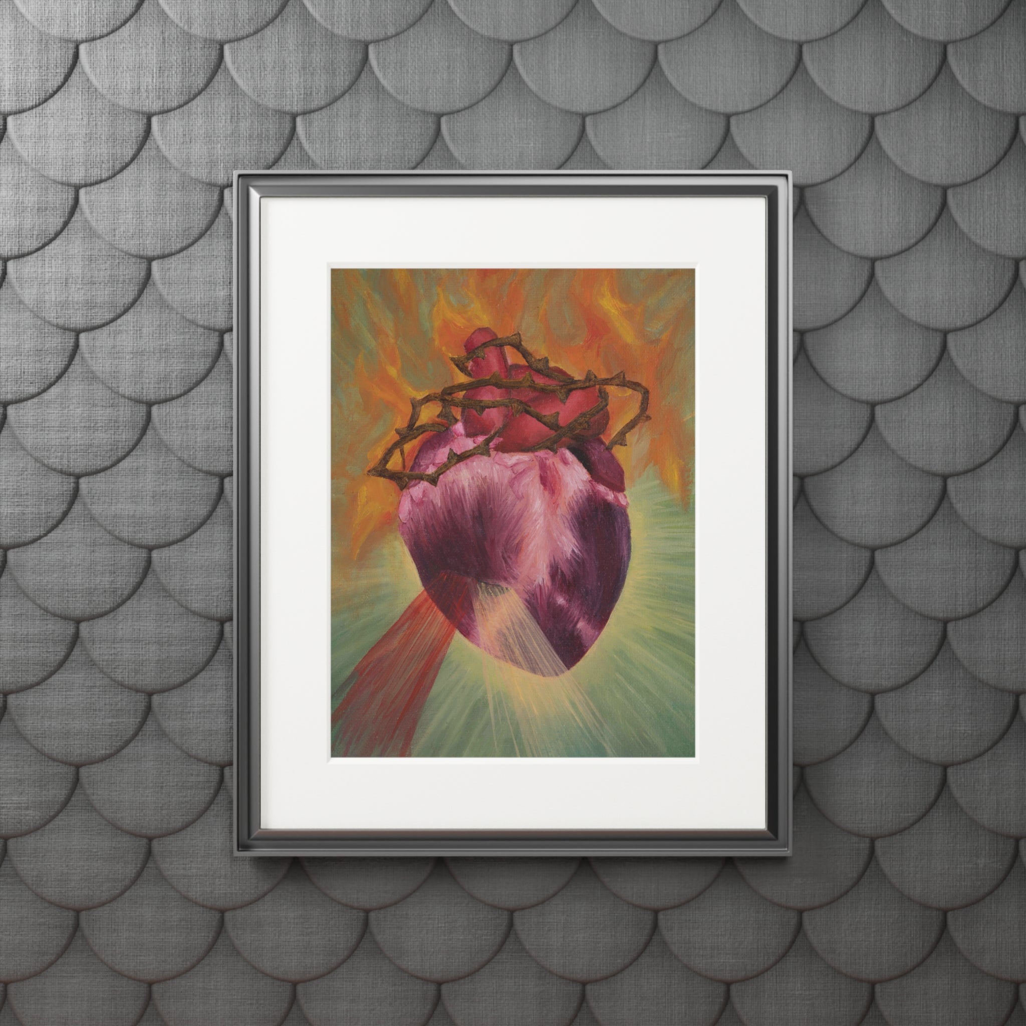 'Sacred Heart' Print on Fine Art Paper