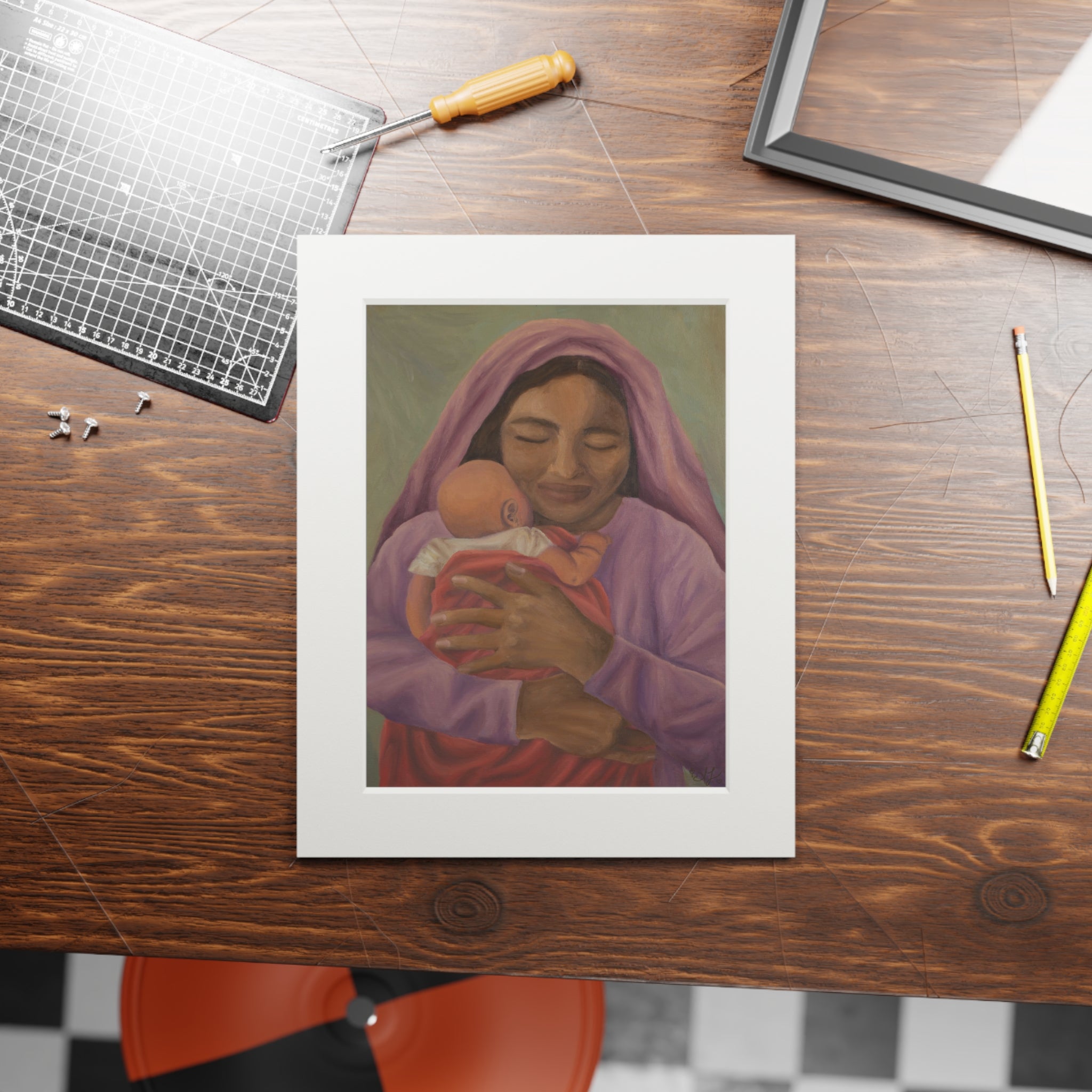 'Blessed Is She' Print on Fine Art Paper
