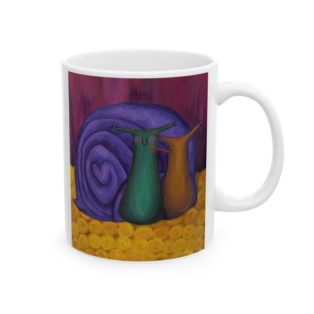 "Let's Run Away Together" Ceramic Mug