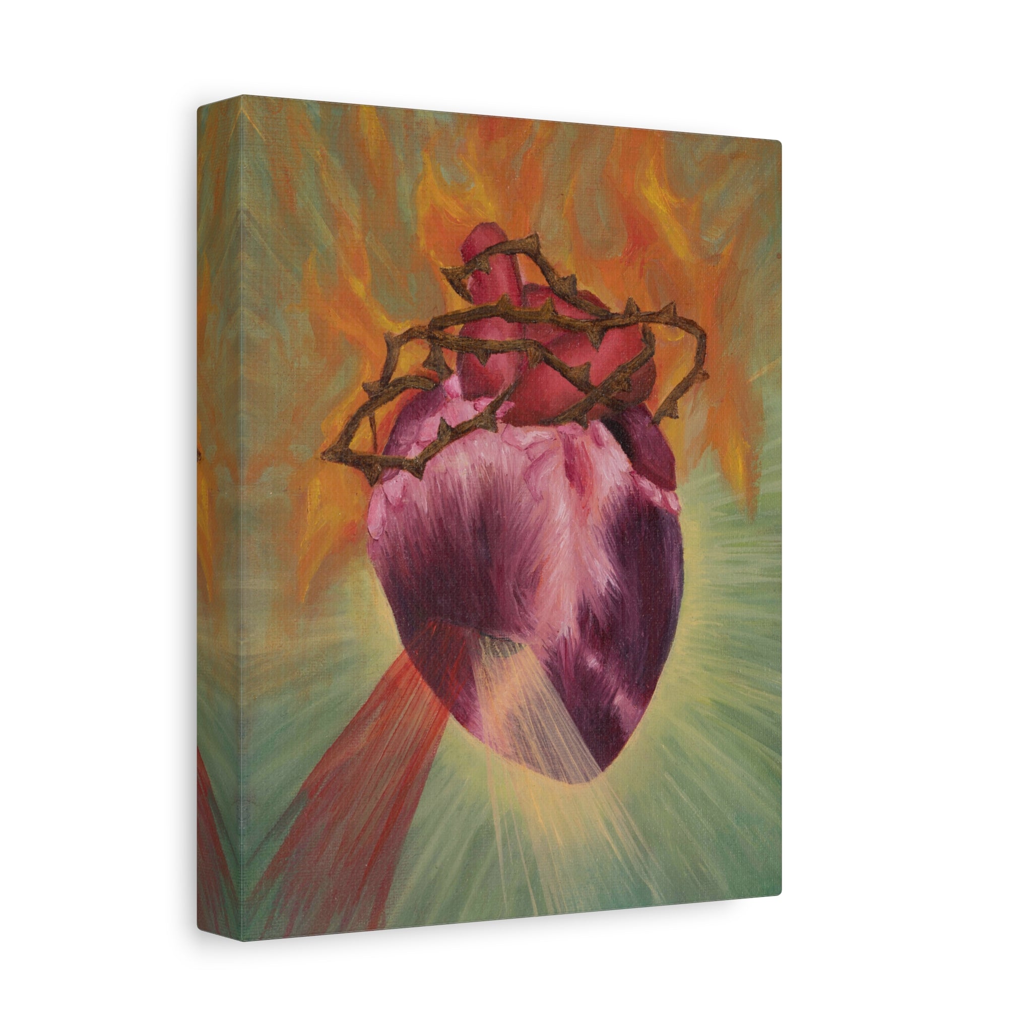 'Sacred Heart' Print on Canvas