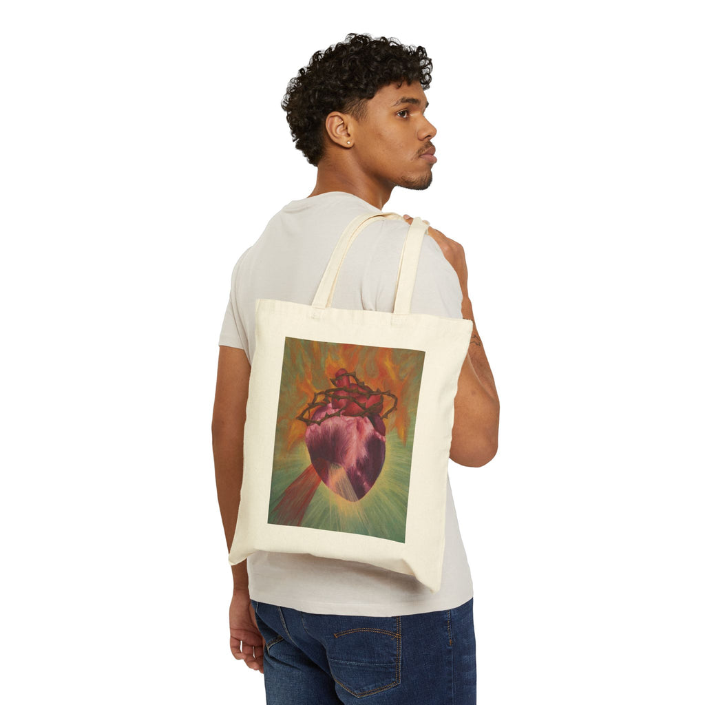 Sacred Heart Tote Bag