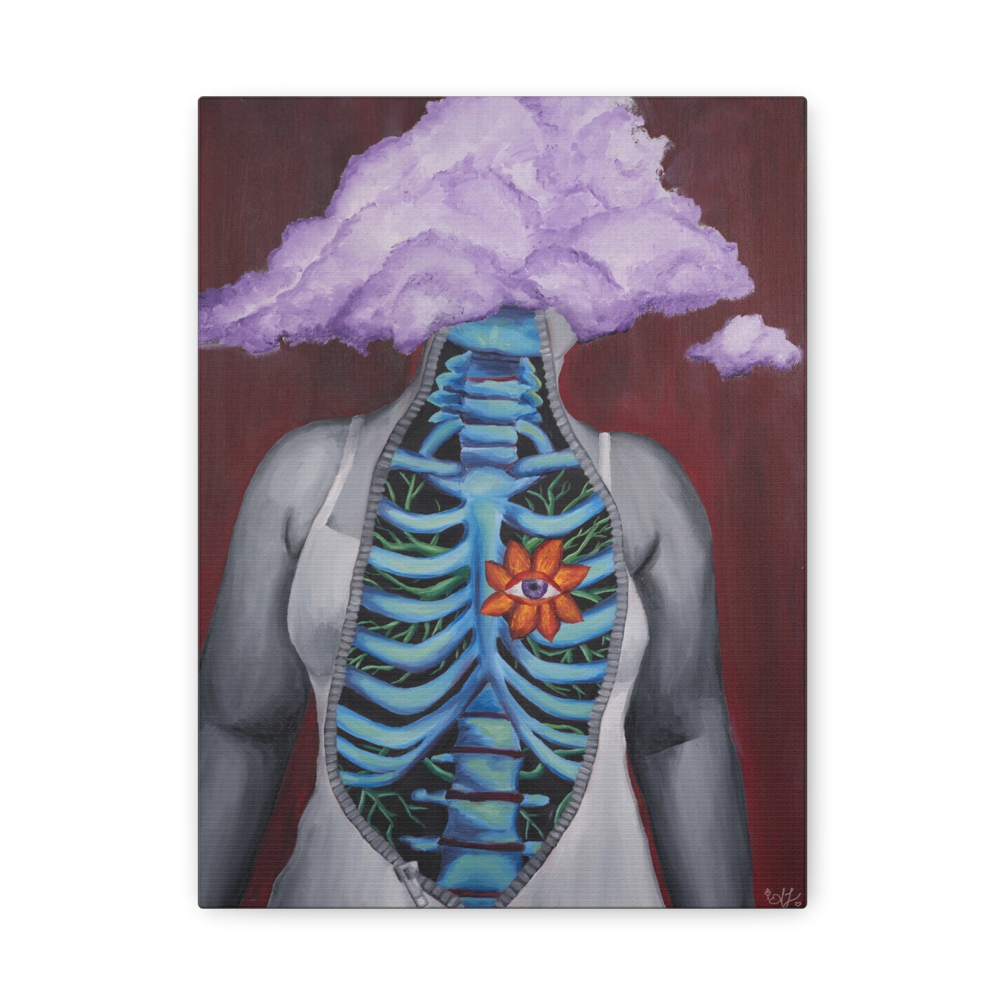 'Sanctified' Print on Canvas