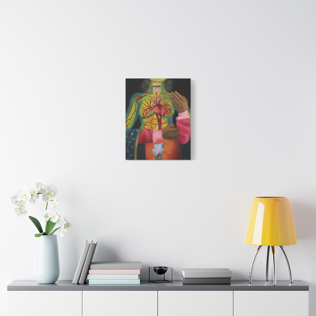 'Corpus Christi, Sáname' Print on Canvas