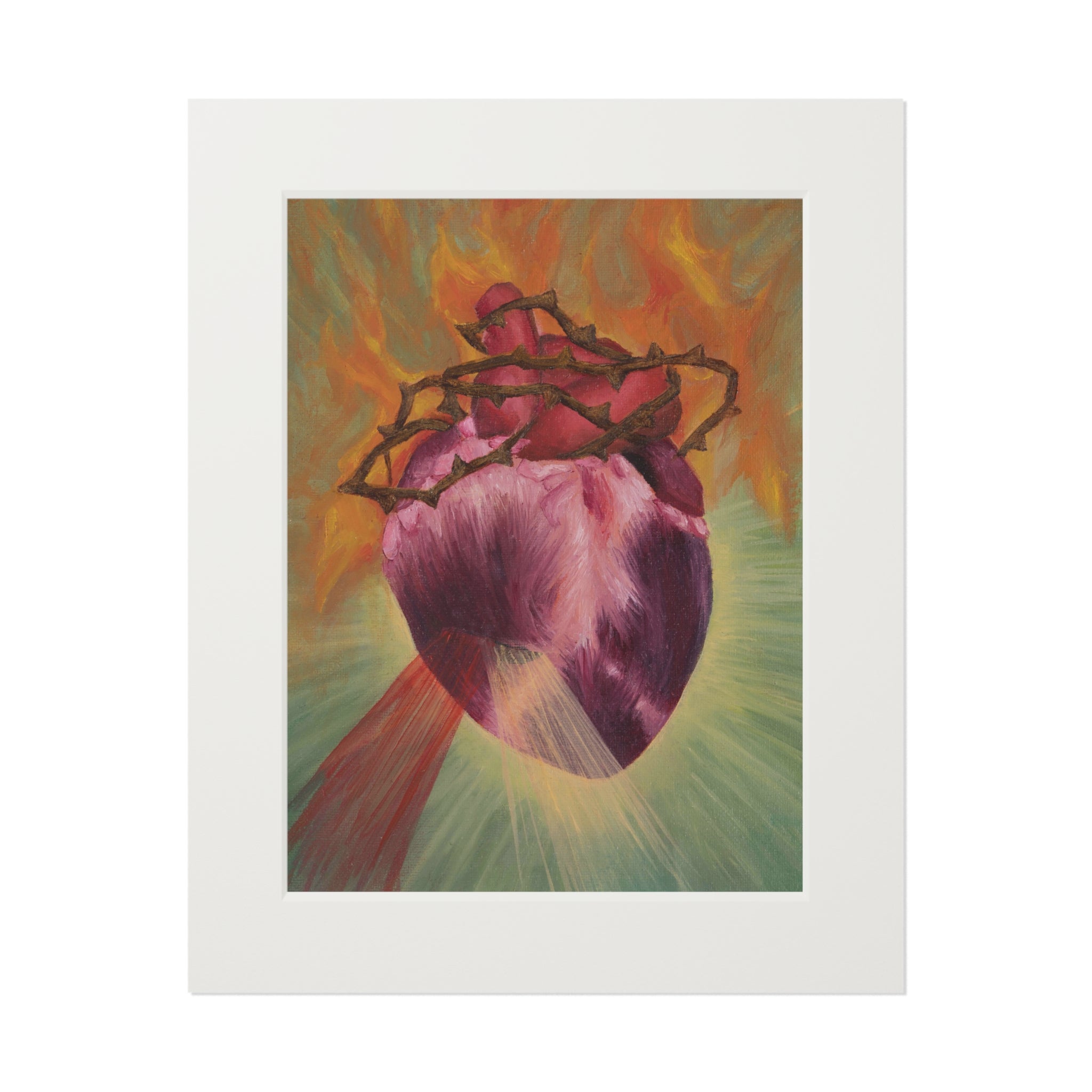 'Sacred Heart' Print on Fine Art Paper