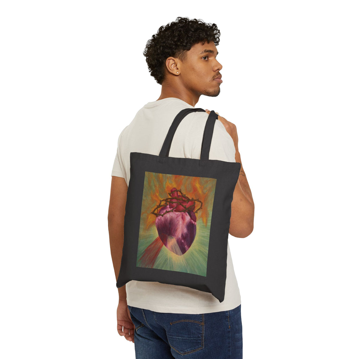 Sacred Heart Tote Bag