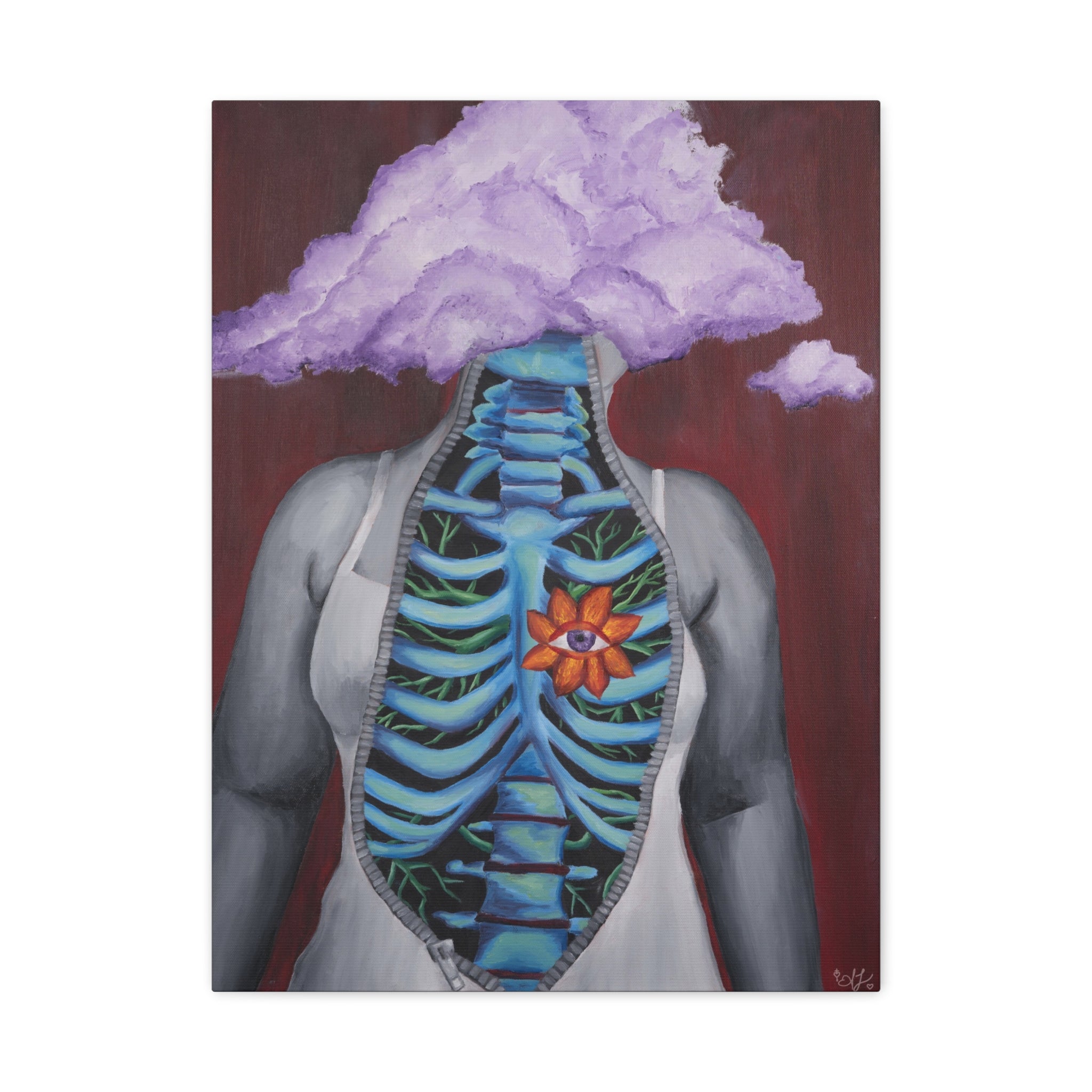 'Sanctified' Print on Canvas