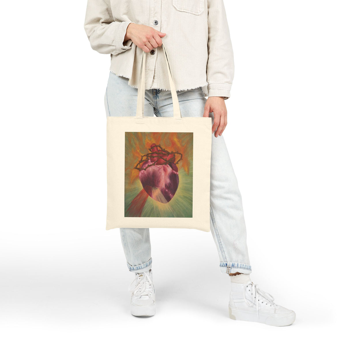 Sacred Heart Tote Bag